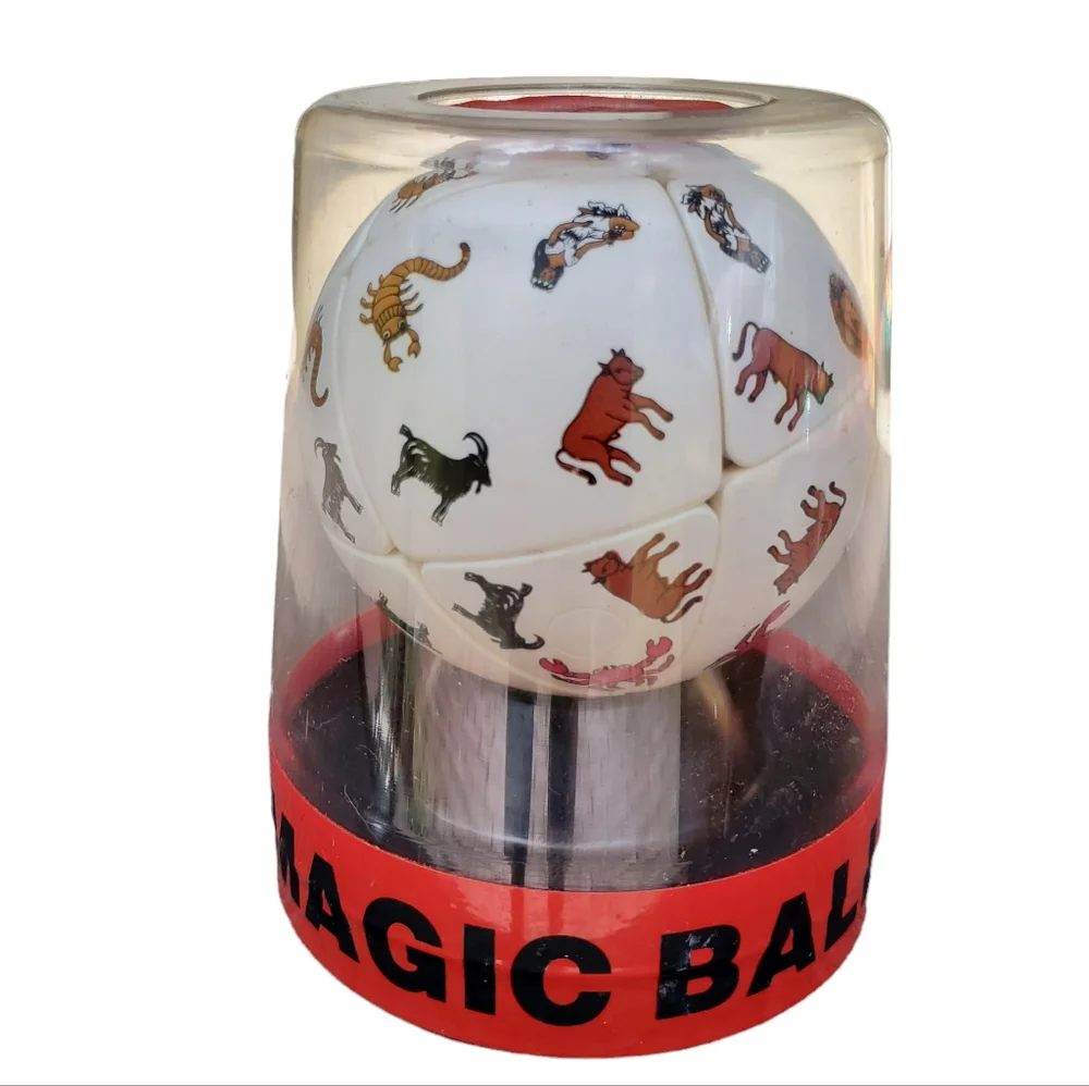 Zodiac puzzle ball Rare vintage